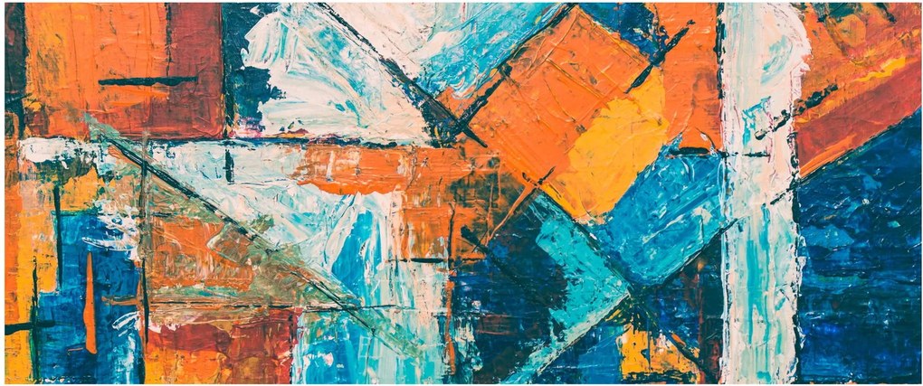 Kép - Absztrakció (120x50 cm)