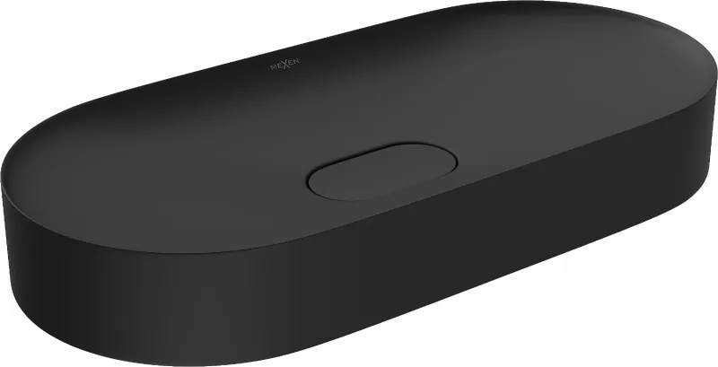 Mexen Sofia konglomerát mosdókagyló 70 x 35 cm, fekete - 23067071