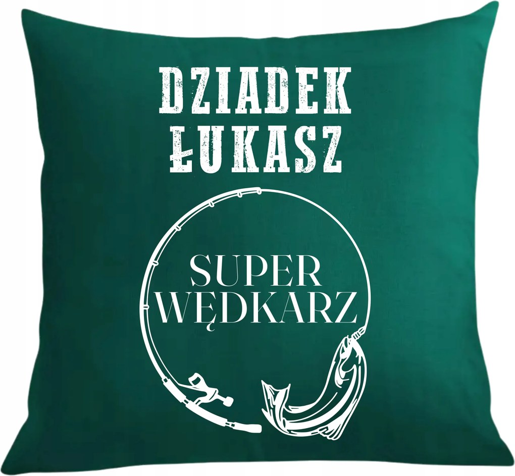 Párna párnahuzat Ajándék Nagypapának Nagypapa Név Szuper Horgász