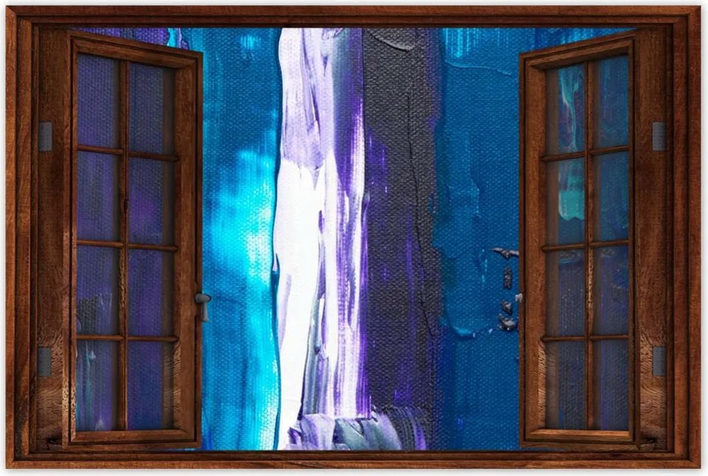 Poszterek 90x60 Absztrakt Hattyú