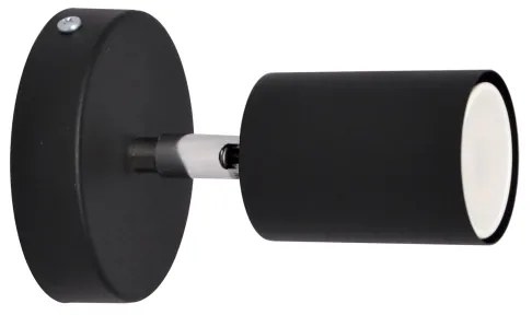 LED Fali spotlámpa TUNE 1xGU10/4,8W/230V fekete