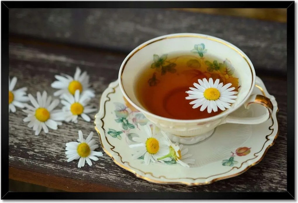 Poszterek keretben 60x40 Kamilla tea