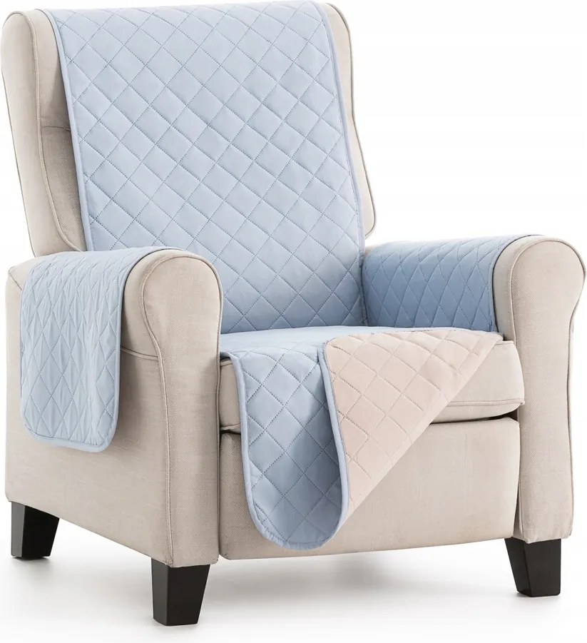 Üléshuzat ágytakaró kétoldalas steppelt ágytakaró kék