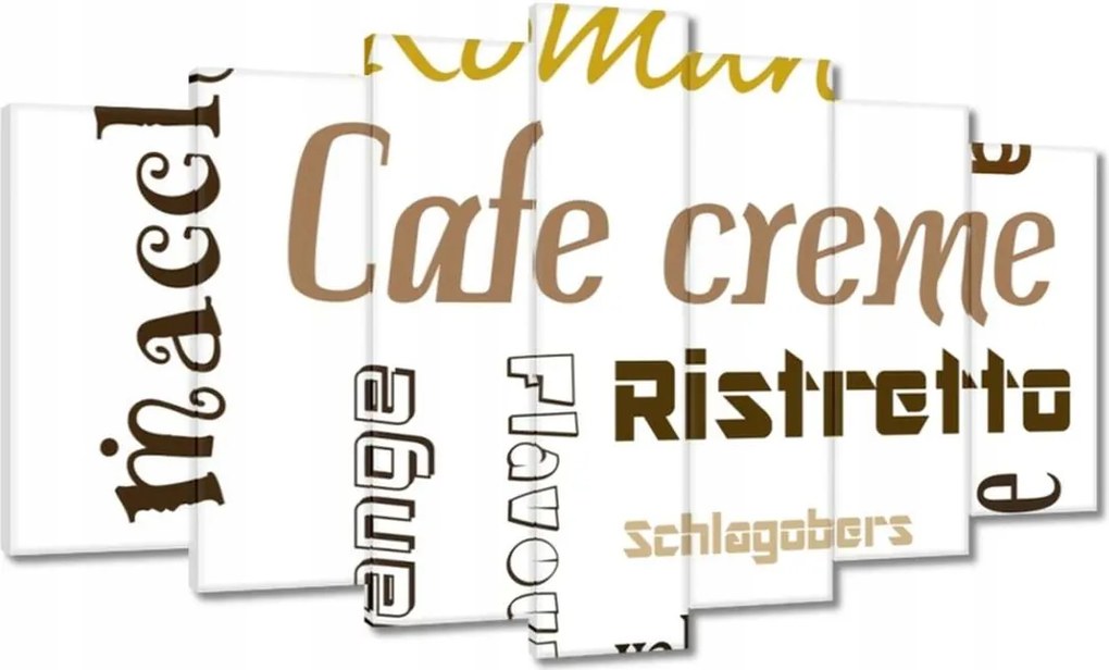 Festmények 140x80 Kávé típusok