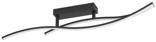 Eglo 901206 - LED Mennyezeti lámpa GRISOLIA LED/12W/230V 4000K fekete