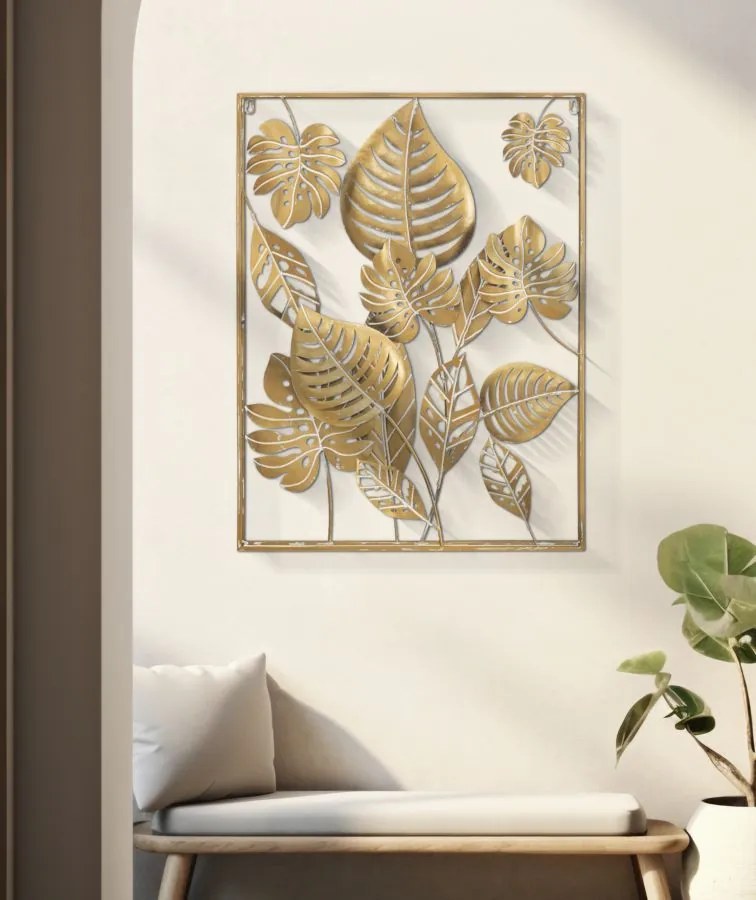 Fali vas panel dzsungel ret. 60x80x6,5 cm