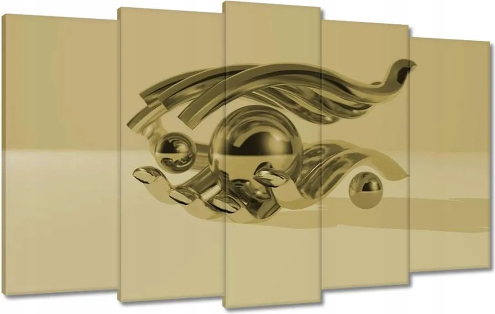 Festmények 100x60 Szépia gömbök