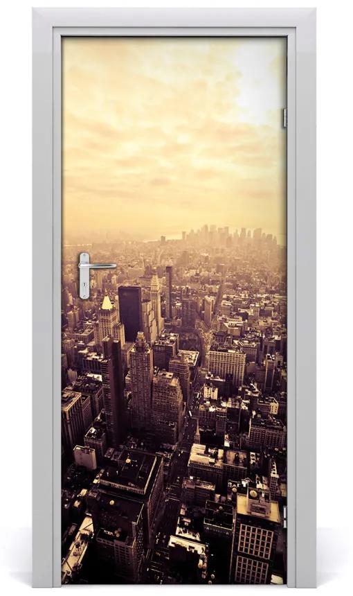 Ajtó méretű poszter Manhattan New York City 85x205 cm