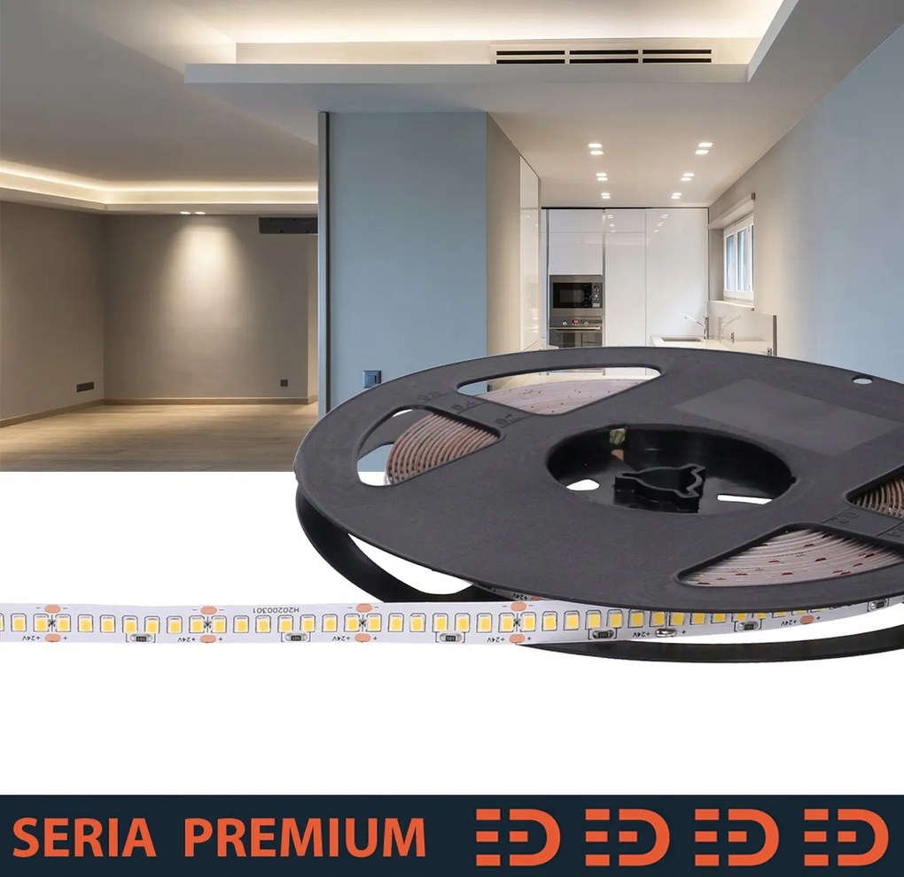 Led szalag| Semleges fehér|24V 210 LED/m 1750lm/m |1mb |5 év garancia