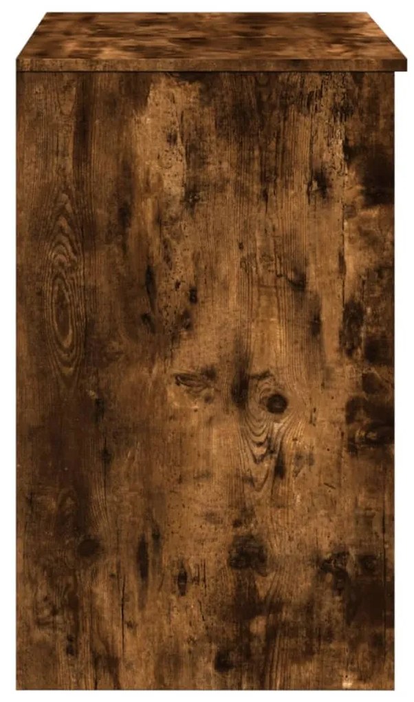 füstös tölgy színű fésülködőasztal tükörrel 73 x 46,5 x 120 cm