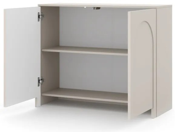 Kétajtós Komód Kasmír Színben. Arco