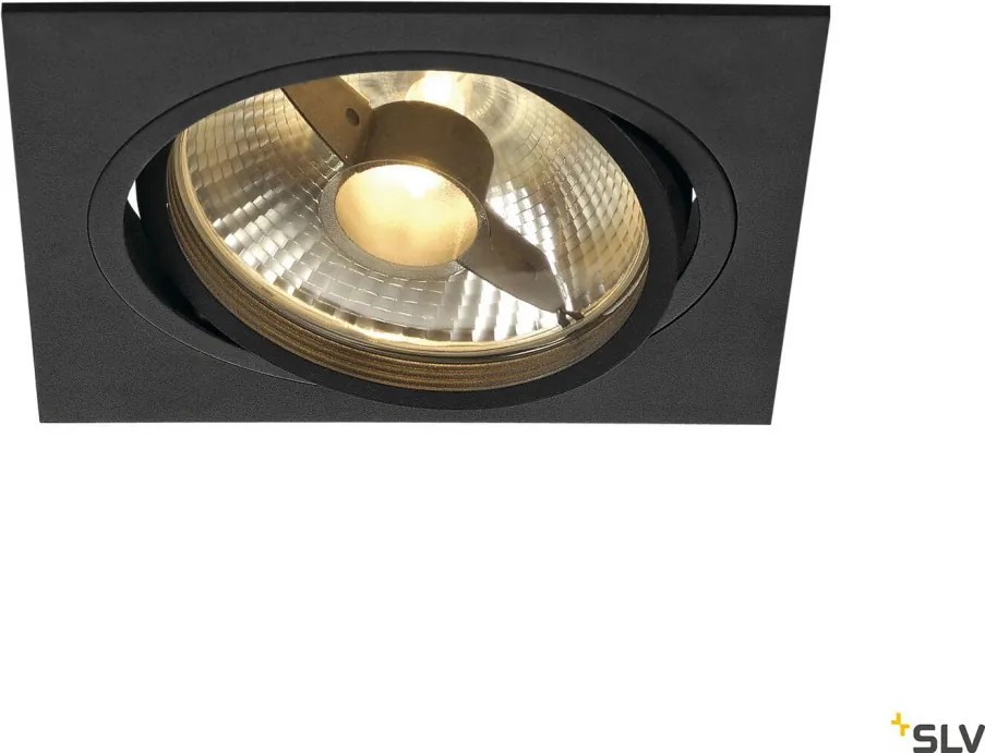 SLV NEW TRIA 113830 Beépíthető spotlámpa 1x75W/GU10/ES111 IP20