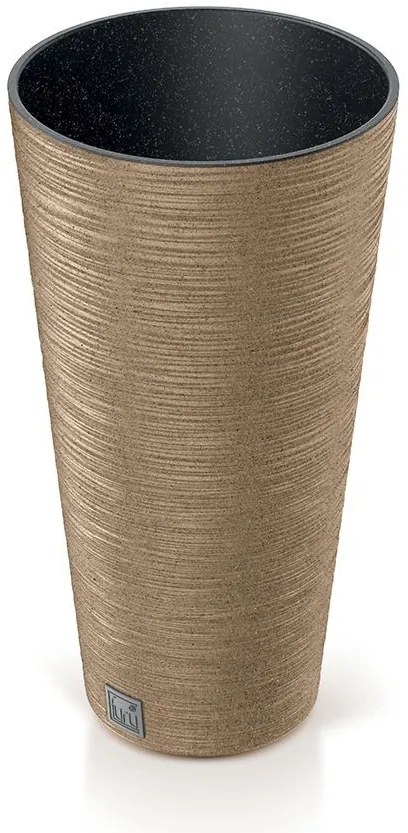 Virágcserép Prosperplast FURU SLIM ECO WOOD 30 cm, naturo