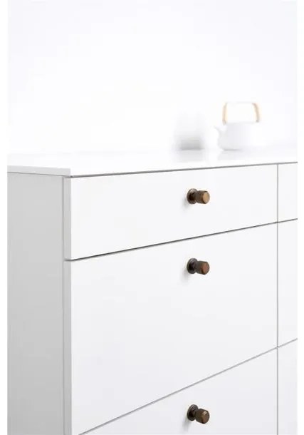 Fogantyú Furnipart MANOR Round gomb, fém, antik sárgaréz