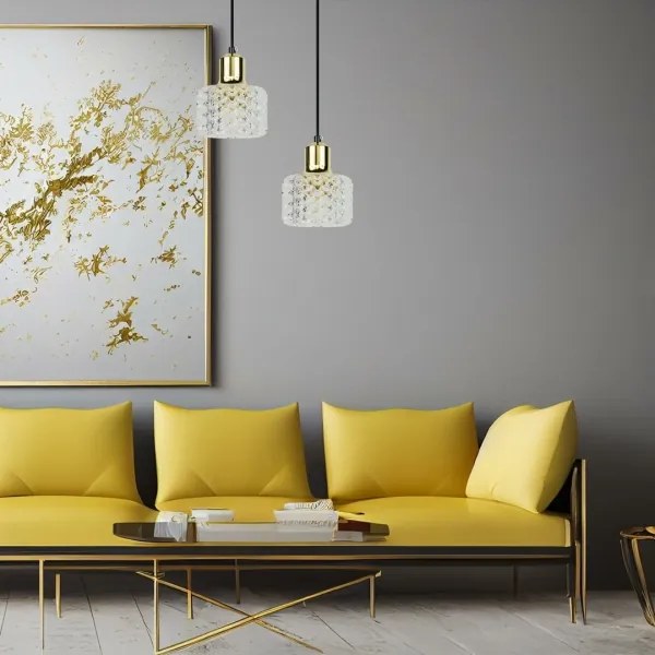 Csillár zsinóron LUMI 1xG9/8W/230V