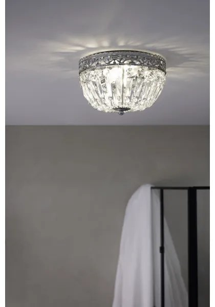 Markslöjd 108599 - Mennyezeti lámpa ETIENNE 2xE14/40W/230V fényes króm