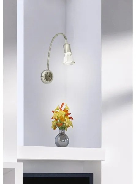 Rugalmas lámpa ARENA 1xE14/40W/230V króm