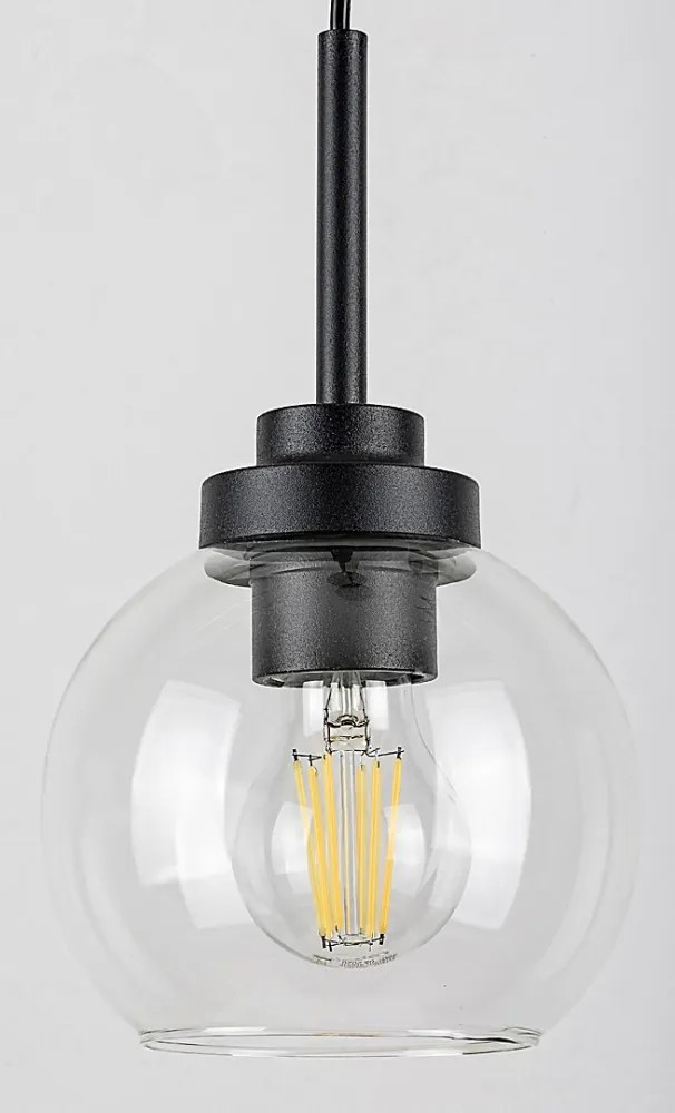 RÁBALUX 75006 TIRINA Matt Fekete Színű Fürdőszobai Függeszték 1XE27 15W IP44