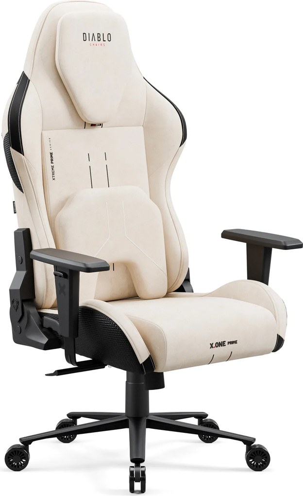 Gamer szék Normal Size, bézs-fekete: Diablo X-One Prime Desert Storm