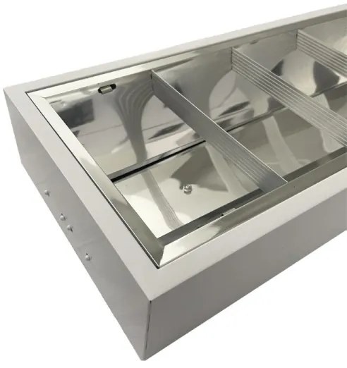 Fénycsöves lámpa T8 2xG13/18W/230V 120 cm fehér