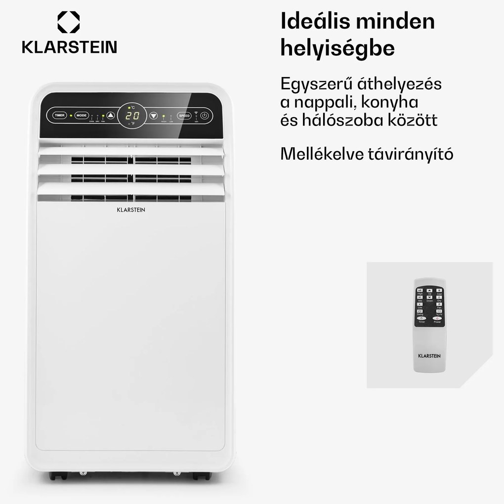 Metrobreeze 9 New York City klíma, 2600W, 9000 BTU/h, időzítő, fehér