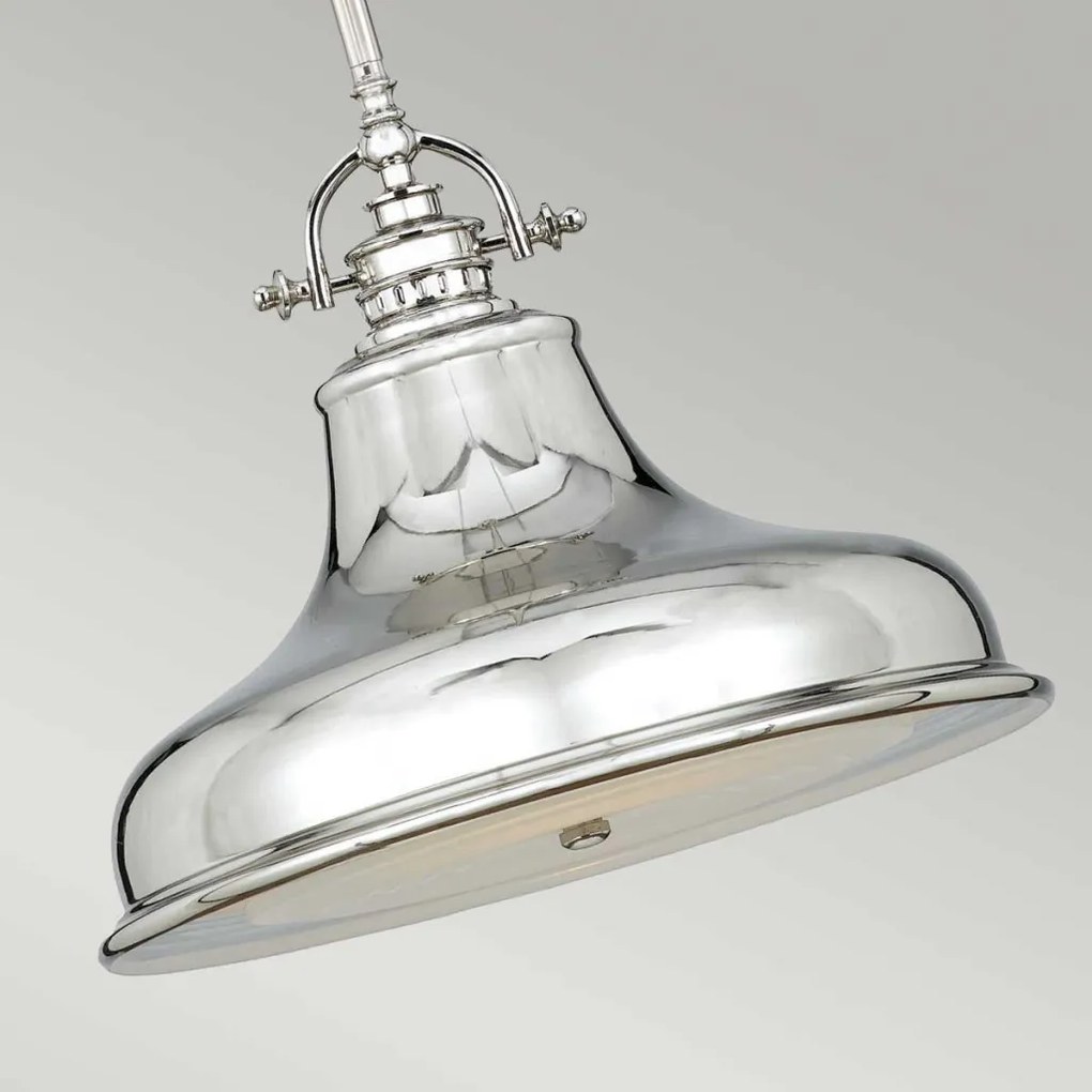 Quoizel EMERY QZ-EMERY-P-M-IS Függőlámpa 1x60W/E27