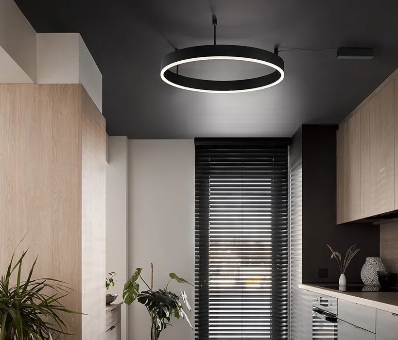 NOVA LUCE 9063601 MOTIF Kerek Mennyezeti Lámpa LED IP20