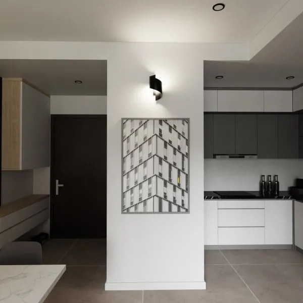 Fali lámpa SPINER 1xG9/8W/230V fekete