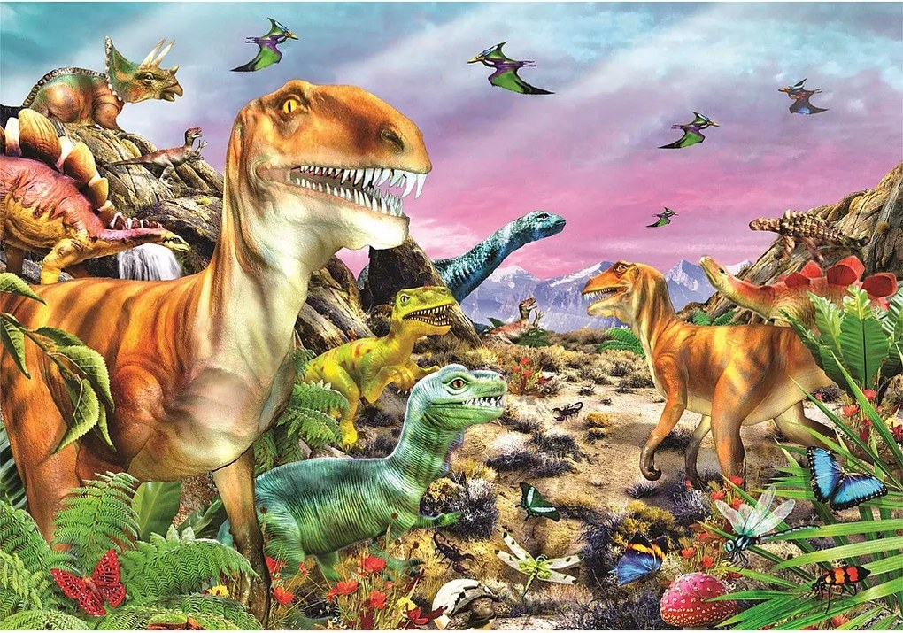Dinoszaurusz Land Of 104 db-os puzzle Clementoni