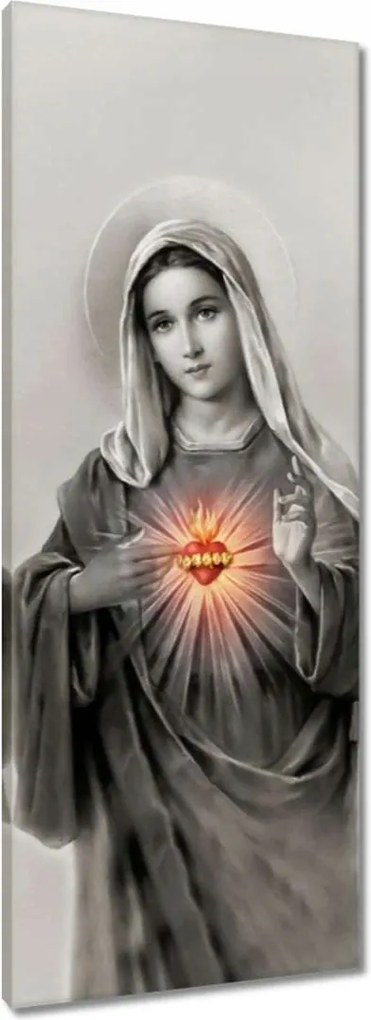 Vászonkép 40x100 Szűzanya a nagymama anyukájának