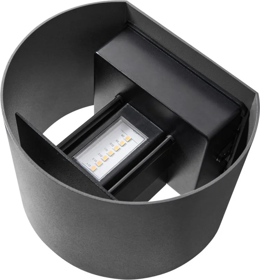 NORDLUX 2418351050 MILDA Modern Kültéri Fali Lámpa Antracit LED IP44