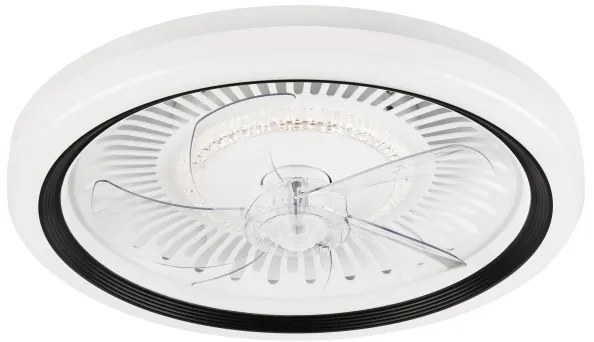 LED Mennyezeti lámpa ventilátorral GEMMA LED/37W/230V fehér + távirányító