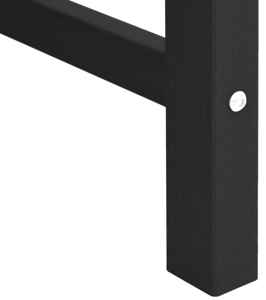 Kerti Pad Fekete 120 cm HDPE