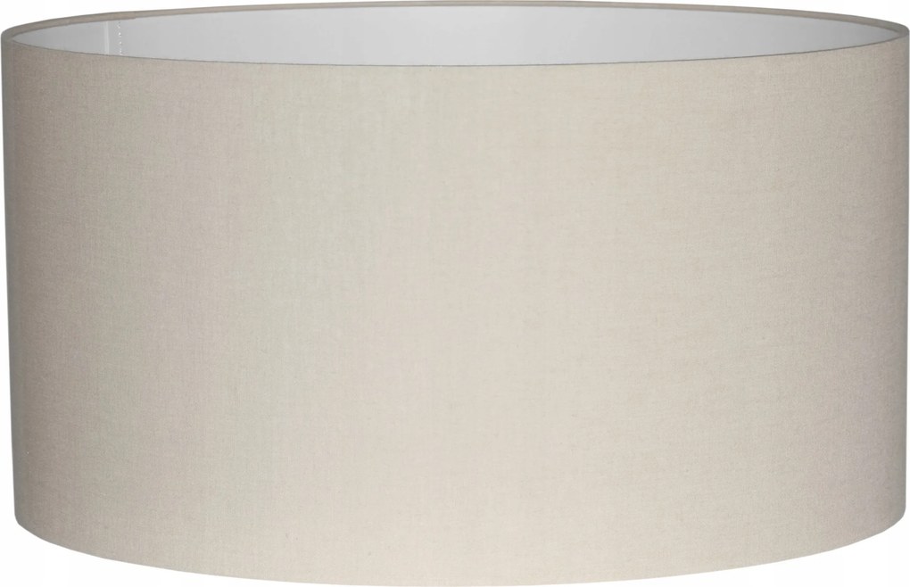Stílusos Lámpaernyő Feltekerhető Szélek henger cső lámpabúra 45 cm E27 Bézs Mirano