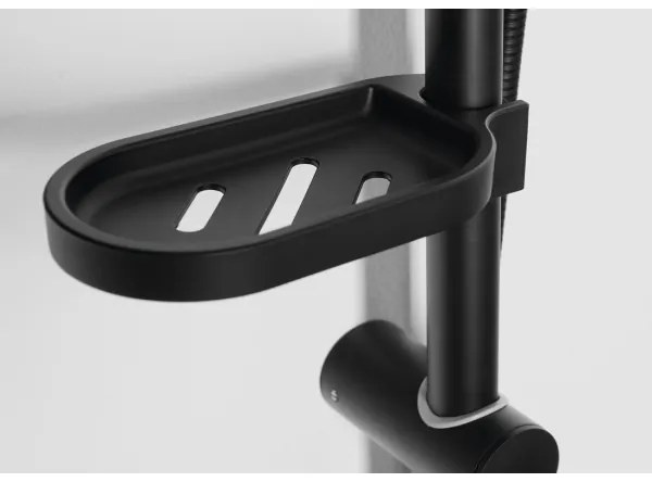 Aqualine - Zuhany készlet KERA matt fekete