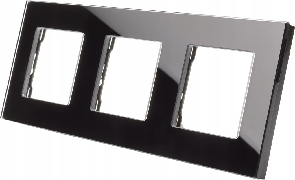 Háromszoros hármas fekete üveg keret Luuna modulokhoz és patronokhoz