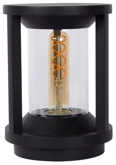 Lucide 15804/22/30 - Kültéri lámpa CADIX 1xE27/15W/230V 22 cm IP65 fekete