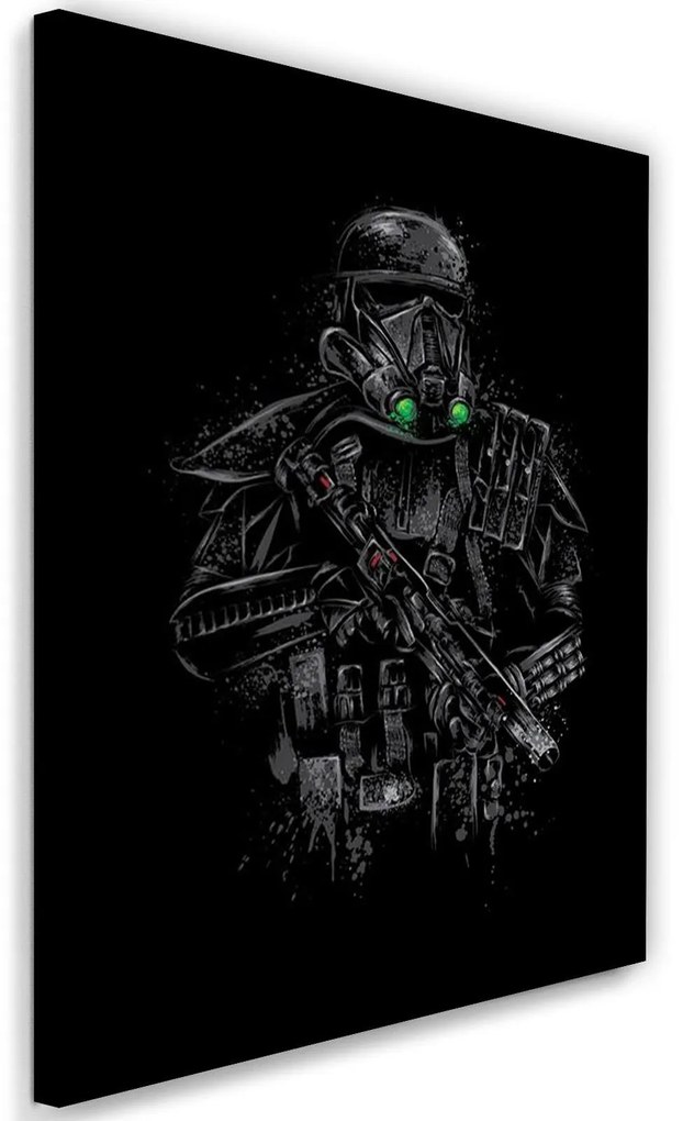 Gario Vászonkép Star Wars, halálos katona - Dr.Monekers Méret: 80 x 120 cm