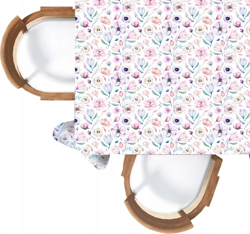 Abrosz Foltálló 110X160 Bazsarózsa Minták