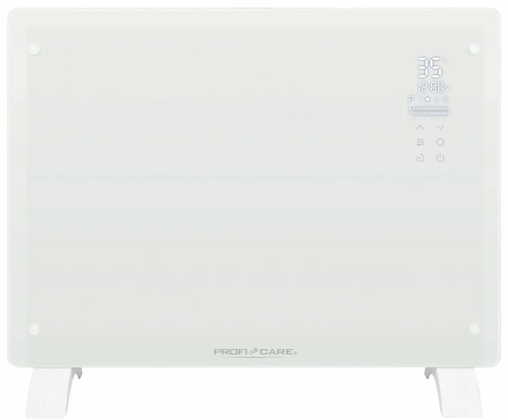 ProfiCare GKH 3118 üveg konvektor 1500 W, fehér