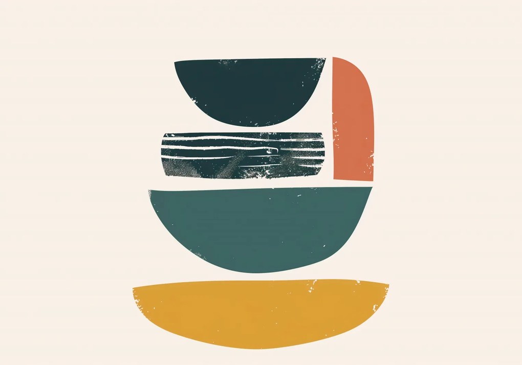 Poszter 66,5x46,5cm Vízi hullámok