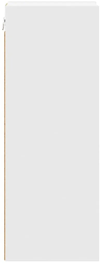 Függő szekrény polcokkal Riga Fehér 20 x 29,5 x 80 cm Faanyag