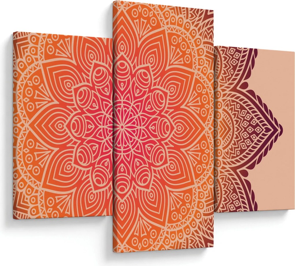 Kép - mandala art (90x60 cm)