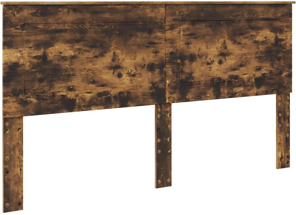 vidaXL Fejtámla Füstölt tölgy 180 cm Faanyag