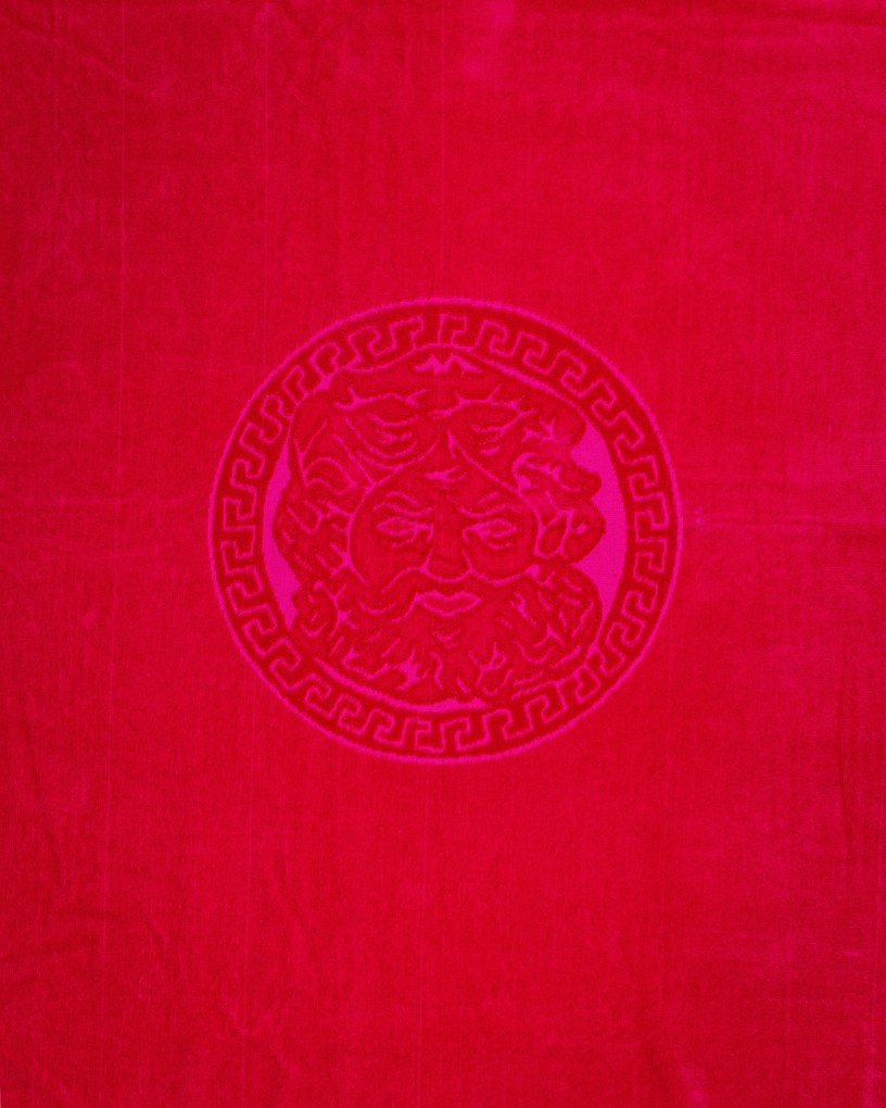 POSEIDON Strandtörölköző magenta 165x90cm