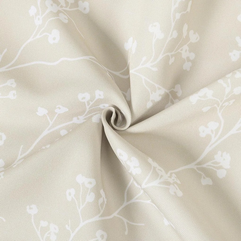 Goldea kör alakú teflonos terítő - indás növények Ø 110 cm