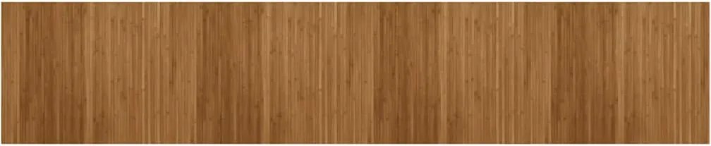 vidaXL négyszögletű barna bambusz szőnyeg 80 x 400 cm