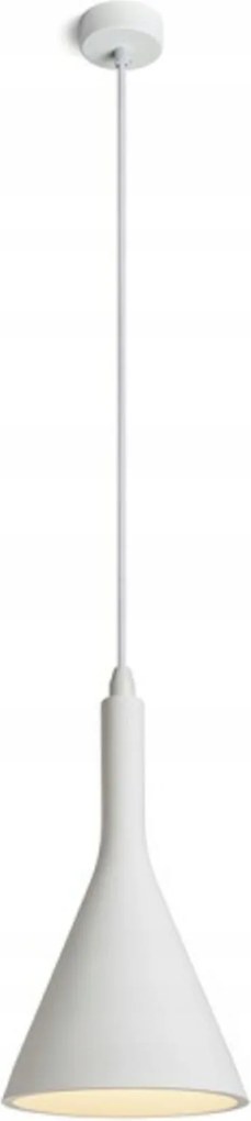 Rendl Ella gipsz függőlámpa E27 15W, natúr, lakkozott talp