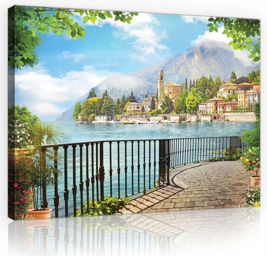 Falikép képek tenger utca 100x75