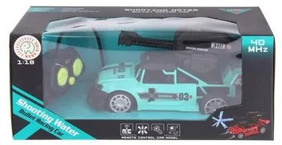 Újdonság 1:20 12Racing Water Bomb Víz golyó Kilövő RC Távirányítós Kisautó 1000 darab lövedékkel